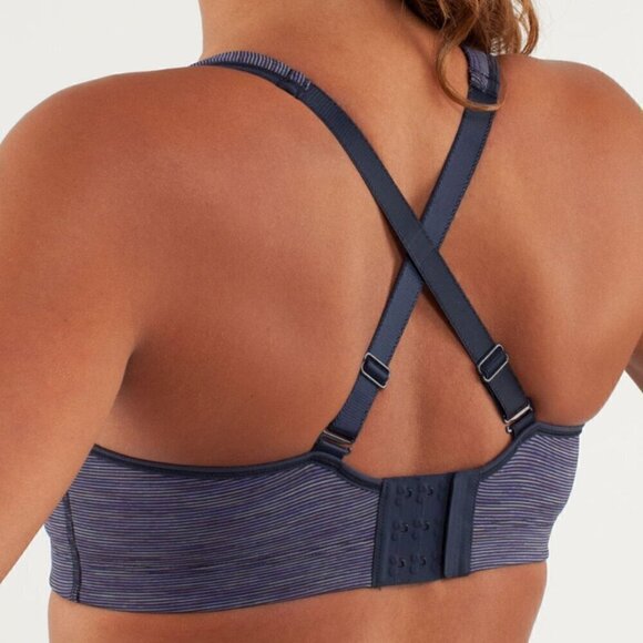 Lululemon Run Sports Bra 32C Purple - Picture 4 of 9